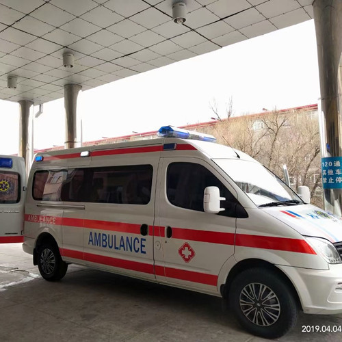 修文救护车出租服务案例2