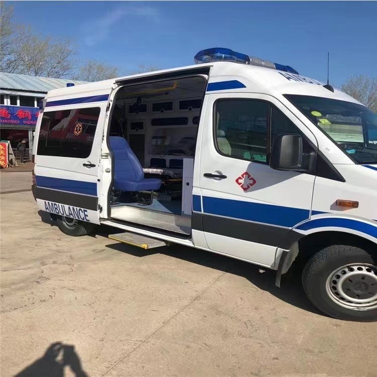 修文私人长途救护车出租转院回家